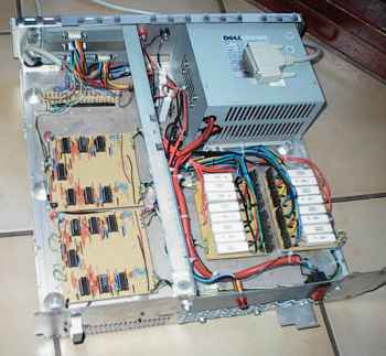 Simple CNC Controller outputting correct 4-phase sequence for stepper motors.