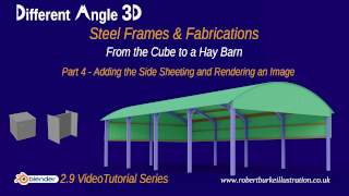 Different Angle 3D - 012 DA3D Adding the Side Sheets and Rendering an Image Different Angle 3D - 012 DA3D Adding the Side Sheets and Rendering an Image