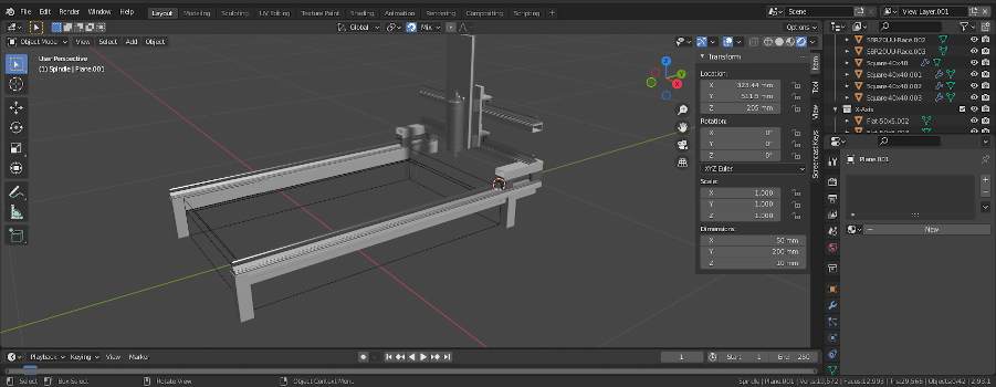 Free Blender 2.9 detailed video tutorial course. Manual Plasma Table Design and construction Free Blender 2.9 detailed video tutorial course. Manual Plasma Table Design and construction