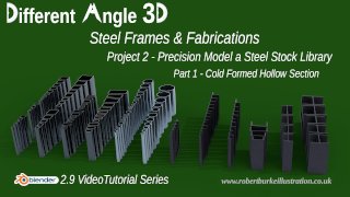 Different Angle 3D - 013 DA3D Precision Model a Steel Stock Library for Blender 3's Asset Browser - Part 1 Different Angle 3D - 013 DA3D Precision Model a Steel Stock Library for Blender 3's Asset Browser - Part 1