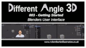 Free Blender 2.9 detailed video tutorial course. 003 DA3D Understanding Blender 2.9's Interface