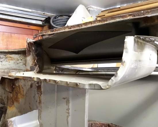 Austin Mini City Companion Box Flange.