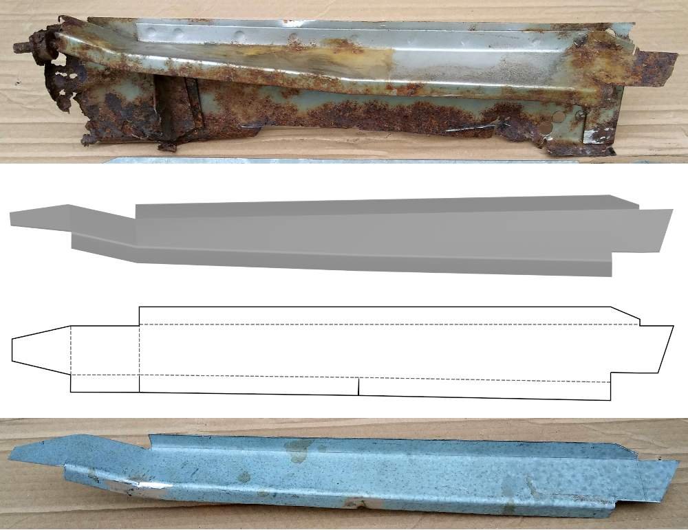Austin Mini City - Fabricating a Companion Box Filler Plate.